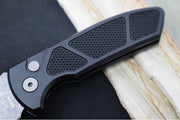 Pro Tech SBR Auto - Black Textured Aluminum Handle / Acid Washed Blade LG415 - Northwest Knives