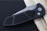 Pro Tech SBR Auto - Black Textured Aluminum Handle / Acid Washed Blade LG415 - Northwest Knives
