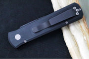 Pro Tech Godson Auto - Black Handle - 154CM Black Blade 721 - Northwest Knives