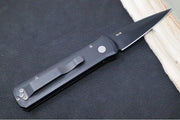 Pro Tech Godson Auto - Black Handle - 154CM Black Blade 721 - Northwest Knives