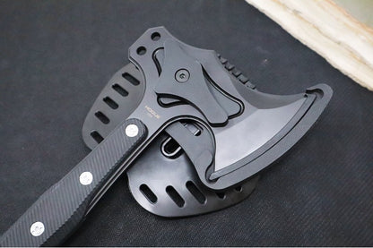 Hogue EX-T01 Tomahawk | Solid Matte Black Handle | Black Cerakote Finish | Northwest Knives