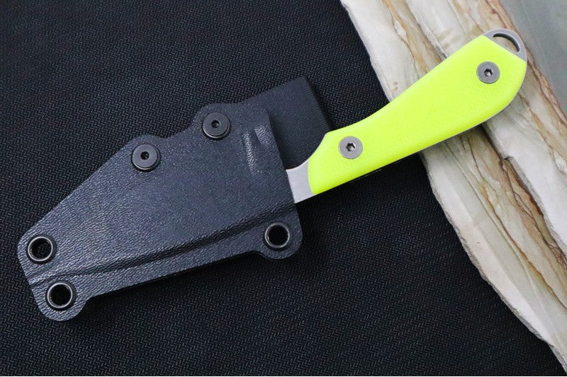 White River Knives Backpacker Pro - His Vis G10 Handle