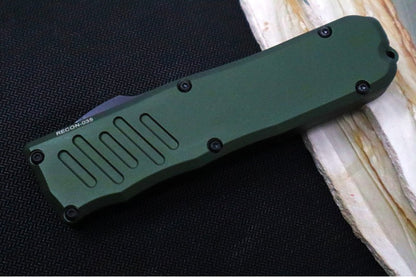 Guardian Tactical Recon 035 - OD Green Aluminum Handle / 2-Toned Black Drop Point Blade 98212