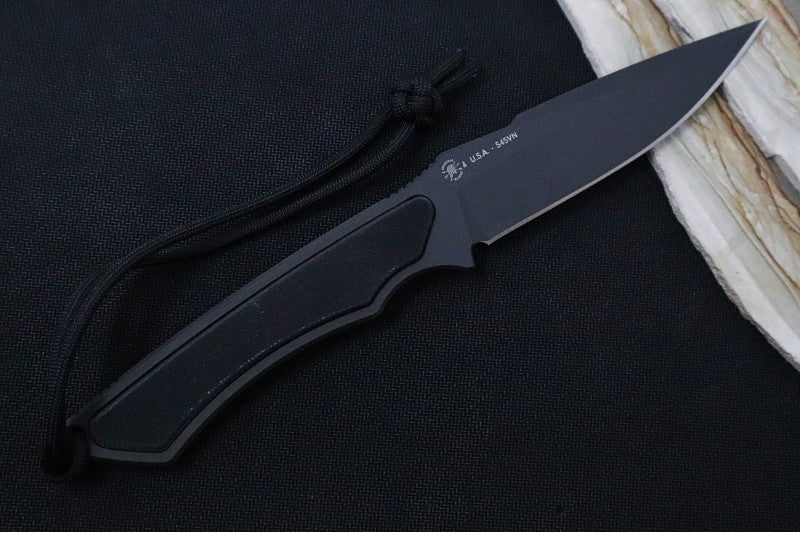 Spartan Blades Phrike Fixed Blade - Black CPM-S45VN Blade / Black G-10 Handle / Kydex Sheath IMB Loop SB17BKBKKYBK