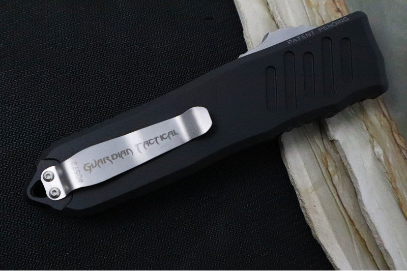 Guardian Tactical Recon 040 - Black Elmax Blade / Black Aluminum Handle - Northwest Knives