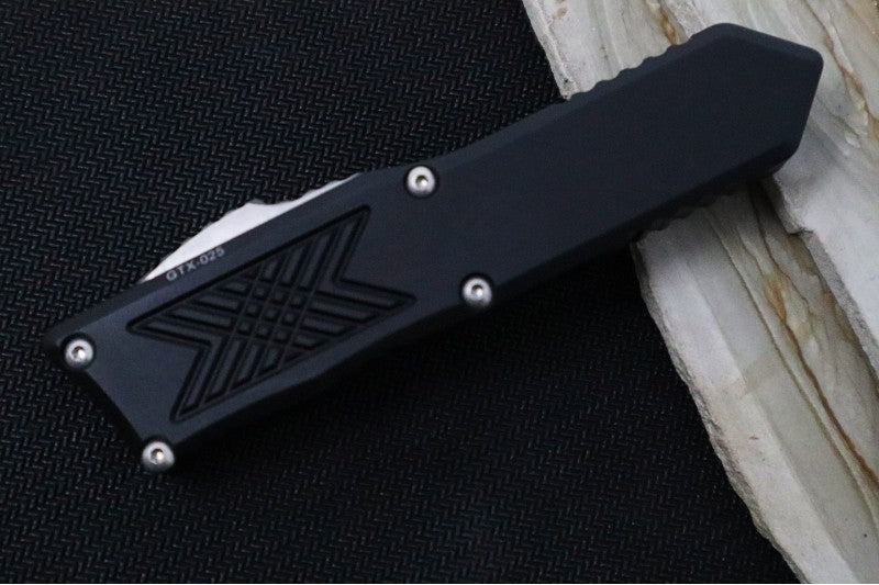 Guardian Tactical GTX-025 OTF - Two Toned Finish / Elmax Steel / Drop Point Blade / Black Anodized Aluminum Handle 12-3211 - Northwest Knives