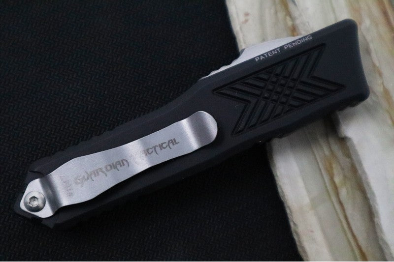 Guardian Tactical GTX-025 OTF - Two Toned Finish / Elmax Steel / Drop Point Blade / Black Anodized Aluminum Handle 12-3211 - Northwest Knives