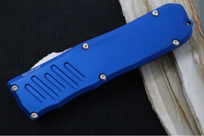 Guardian Tactical Recon 035 - Stonewash Serrated Dagger Blade / Blue aluminum handle 94532-BLUE