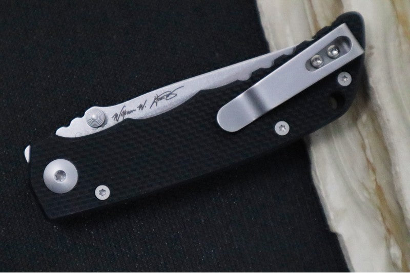 Spartan Blades Talos Folder - XHP Steel / Tumbled Finish / Black G-10 handle SFBL7BK