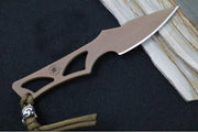 Spartan Blades ENYO Fixed Blade - Flat Dark Earth Blade / Tan Kydex Sheath SB2DE - Northwest Knives