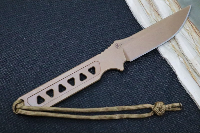 Spartan Blades Formido Fixed Blade - Flat Dark Earth Blade / Tan Nylon Sheath SB39DENLTN - Northwest Knives