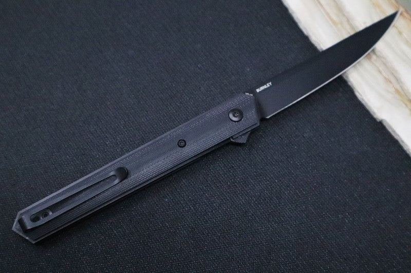 Boker Plus Kwaiken Air Flipper - Black G-10 Handle / Black Blade / VG-10 Steel 01BO339