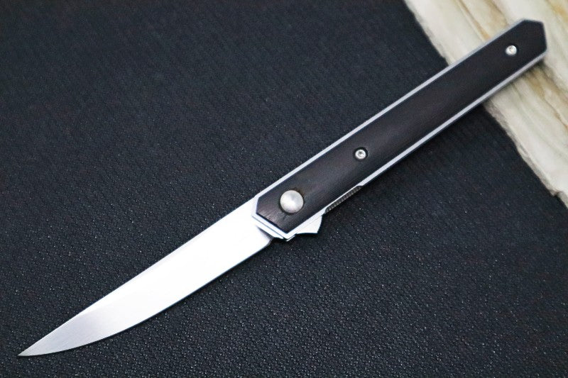 Boker Plus Kwaiken Air Mini Flipper - Cocobolo Wood Handle Inlays / Satin Blade / VG-10 Steel 01BO325