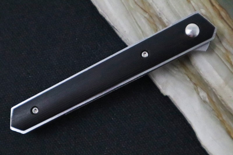 Boker Plus Kwaiken Air Mini Flipper - Cocobolo Wood Handle Inlays / Satin Blade / VG-10 Steel 01BO325