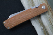 Boker Plus Tenshi Micarta - Brown Micarta Handle Scales / VG-10 Steel 01BO327 - Northwest Knives