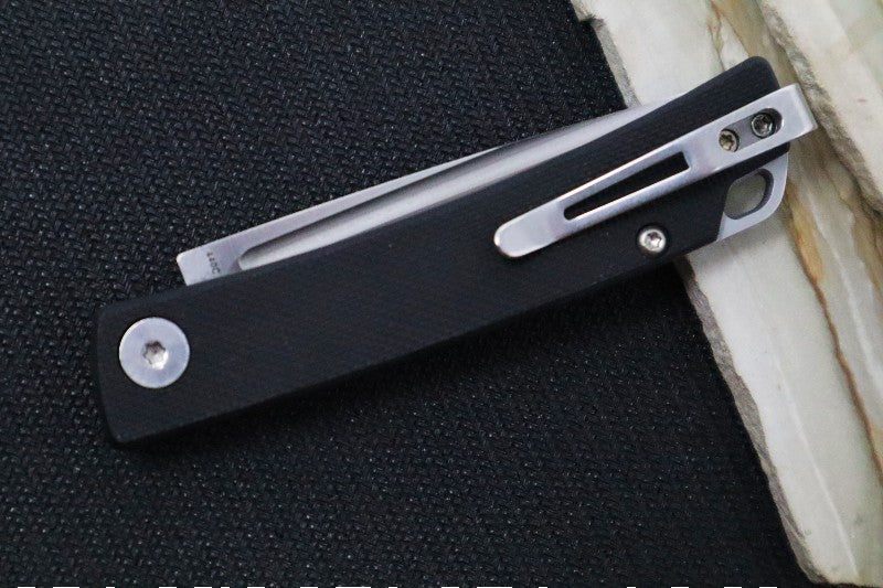 Boker Plus Celeos Slipjoint - Black G-10 Handle / Satin Blade / 440C Steel 01BO178