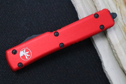 Microtech UTX-70 OTF - Red Handle / Black D/E Blade - 147-1RD