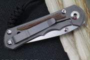 Chris Reeve Knives Small Inkosi - Natural Canvas Micarta / Tanto Blade / CPM-Magnacut Steel SIN-1046 - Northwest Knives