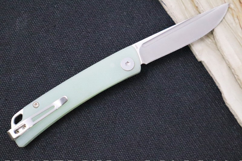 Boker Plus Celeos Slipjoint - Natural G-10 Handle / Satin Blade / 440C Steel 01BO179