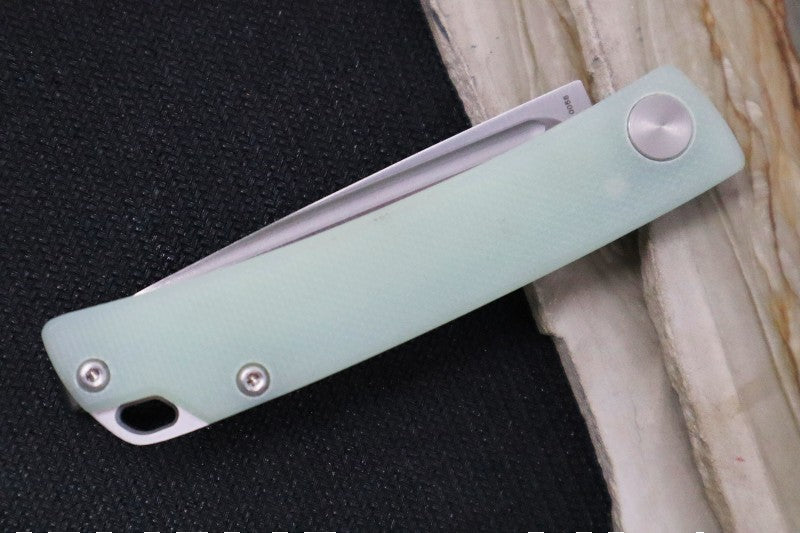 Boker Plus Celeos Slipjoint - Natural G-10 Handle / Satin Blade / 440C Steel 01BO179