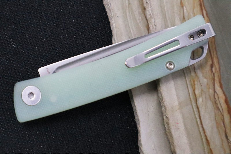 Boker Plus Celeos Slipjoint - Natural G-10 Handle / Satin Blade / 440C Steel 01BO179