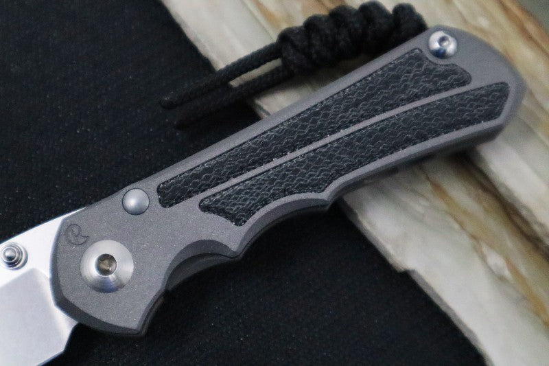 Chris Reeve Knives Small Inkosi - Black Micarta Inlays - Tanto Blade