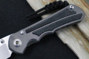 Chris Reeve Knives Small Inkosi - Black Micarta Inlays - Tanto Blade SIN-1044 - Northwest Knives