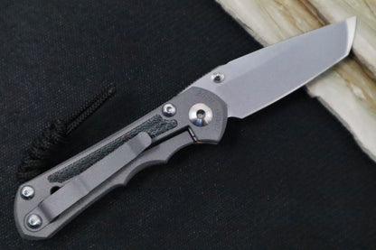 Chris Reeve Knives Small Inkosi - Black Micarta Inlays - Tanto Blade