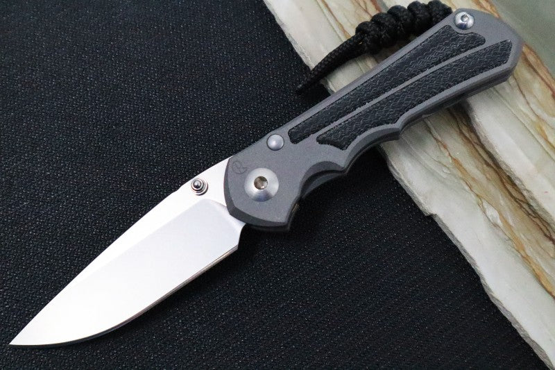 Chris Reeve Knives Small Inkosi - Black Micarta Inlays / Drop Point Blade / CPM-Magnacut Steel SIN-1012