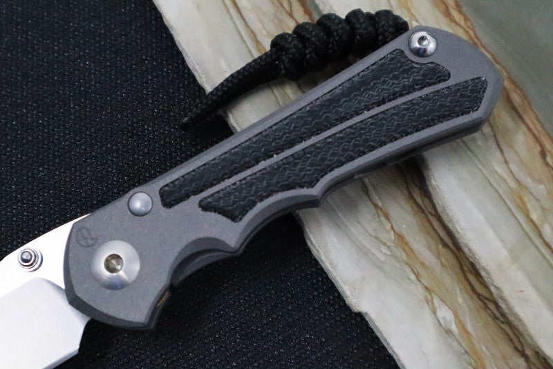 Chris Reeve Knives Small Inkosi - Black Micarta Inlays / Drop Point Blade / CPM-Magnacut Steel SIN-1012