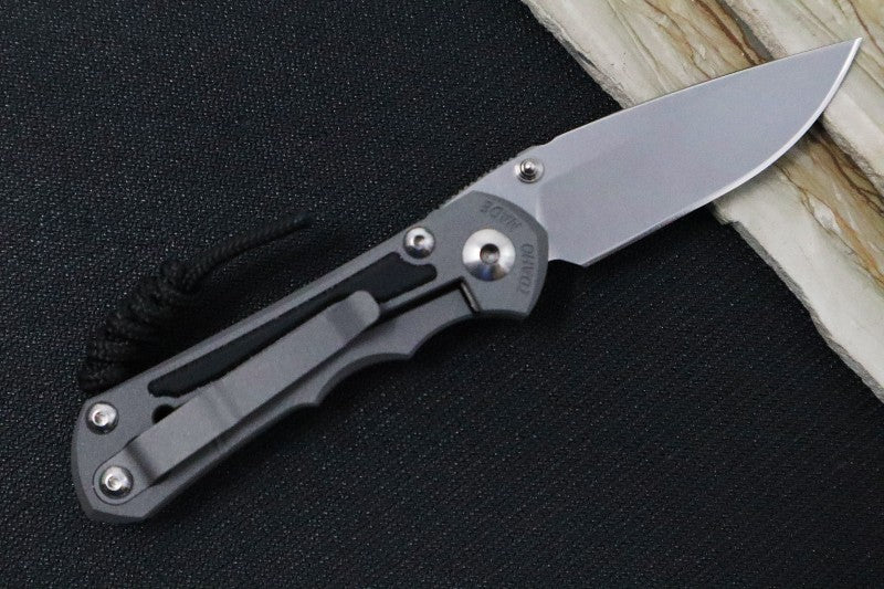 Chris Reeve Knives Small Inkosi - Black Micarta Inlays / Drop Point Blade / CPM-Magnacut Steel SIN-1012 - Northwest Knives