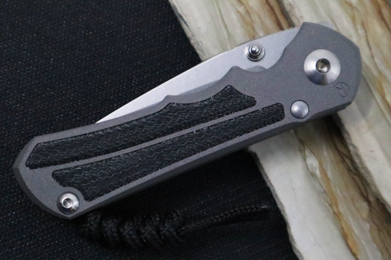 Chris Reeve Knives Small Inkosi - Black Micarta Inlays / Drop Point Blade / CPM-Magnacut Steel SIN-1012