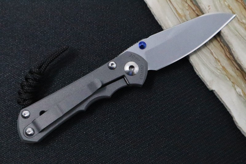 Chris Reeve Knives Small Inkosi - Plain Titanium / Insingo Blade / CPM-Magnacut SIN-1022