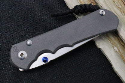 Chris Reeve Knives Large Inkosi - Plain Titanium Handle / Tanto Blade / CPM-S45VN