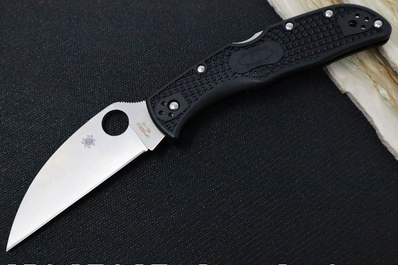 Spyderco Endela - Black FRN Handle / Satin Wharncliffe Blade / VG-10 Steel - C243FPWCBK - Northwest Knives