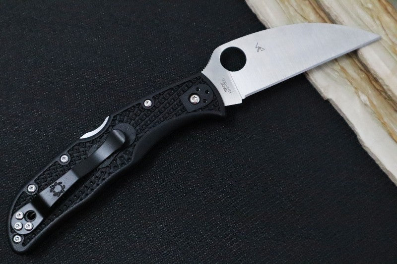 Spyderco Endela - Black FRN Handle / Satin Wharncliffe Blade / VG-10 Steel - C243FPWCBK