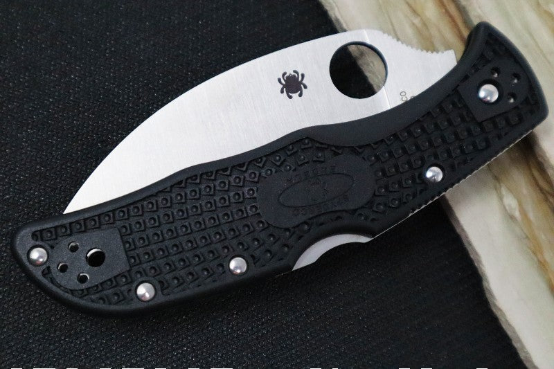 Spyderco Endela - Black FRN Handle / Satin Wharncliffe Blade / VG-10 Steel - C243FPWCBK