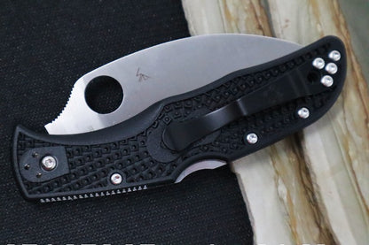 Spyderco Endela - Black FRN Handle / Satin Wharncliffe Blade / VG-10 Steel - C243FPWCBK