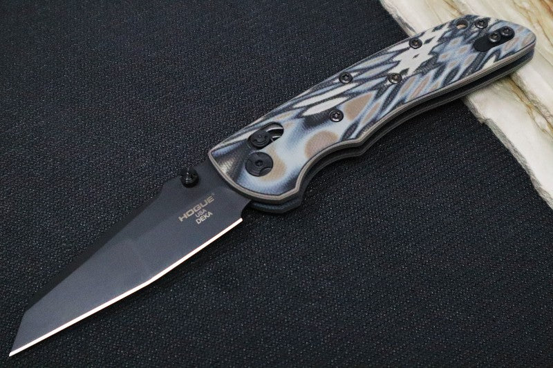 Hogue Knives Deka - Dark Earth G-Mascus G-10 Handle / 20CV Blade 24267 - Northwest Knives