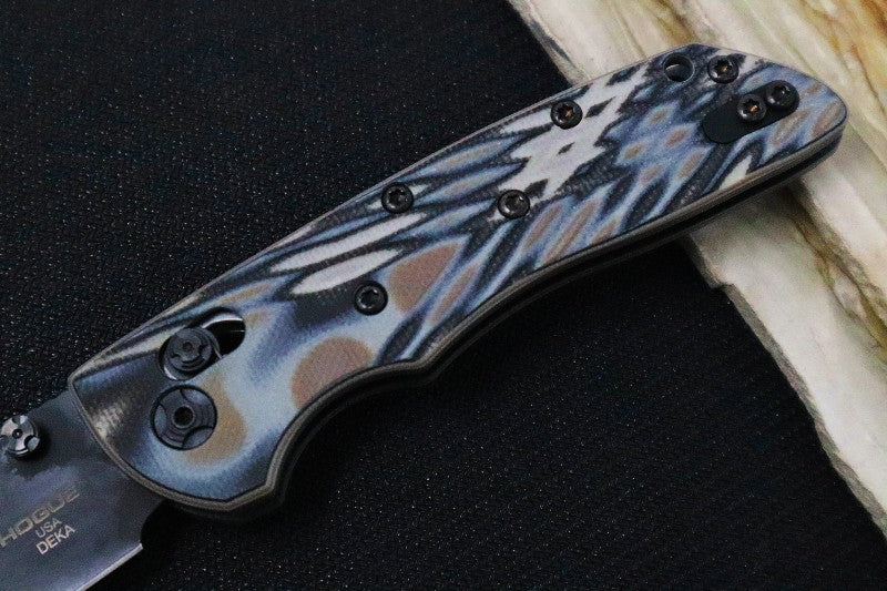 Hogue Knives Deka - Dark Earth G-Mascus G-10 Handle / 20CV Blade 24267 - Northwest Knives