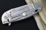 Rick Hinderer Knives XM-18 - Tri Way Pivot- 3.5" Recurve Blade / Stonewash Finish / Jade G-10 Handle - Northwest Knives