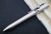 Tactile Turn Bolt Action Mini Pen - Titanium Handle / Titanium Clip - Northwest Knives