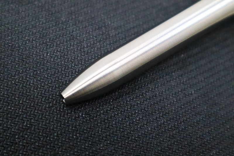 Tactile Turn Bolt Action Mini Pen - Titanium Handle / Titanium Clip - Northwest Knives