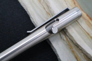 Tactile Turn Bolt Action Mini Pen - Titanium Handle / Titanium Clip - Northwest Knives
