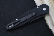 Pro Tech Newport Auto - Tuxedo Handle / S35VN Black Blade 3452 - Northwest Knives