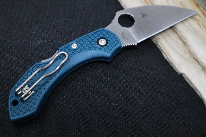 Spyderco Dragonfly 2 - Blue FRN Handle / Wharncliffe Style / K390 Blade C28FP2WK390