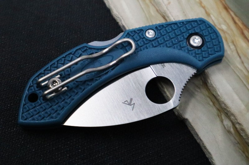 Spyderco Dragonfly 2 - Blue FRN Handle / Wharncliffe Style / K390 Blade C28FP2WK390