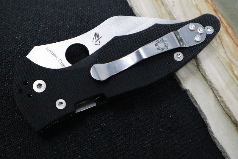 Spyderco Yojimbo 2- Black G10 Handle / Satin Blade - C85GP2 - Northwest Knives