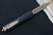 Microtech Dirac OTF - Double Edge / Bronzed Apocalyptic Blade & Hardware 225-13AP - Northwest Knives