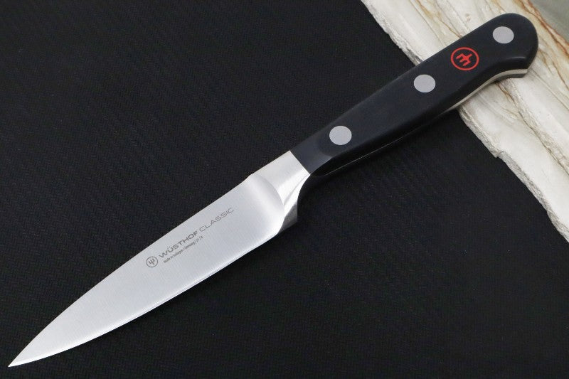 Wusthof Classic - 3 1/2" Paring Knife - Fully forged German stainless steel (X50 CrMoV 15) - Made in Solingen, Germany